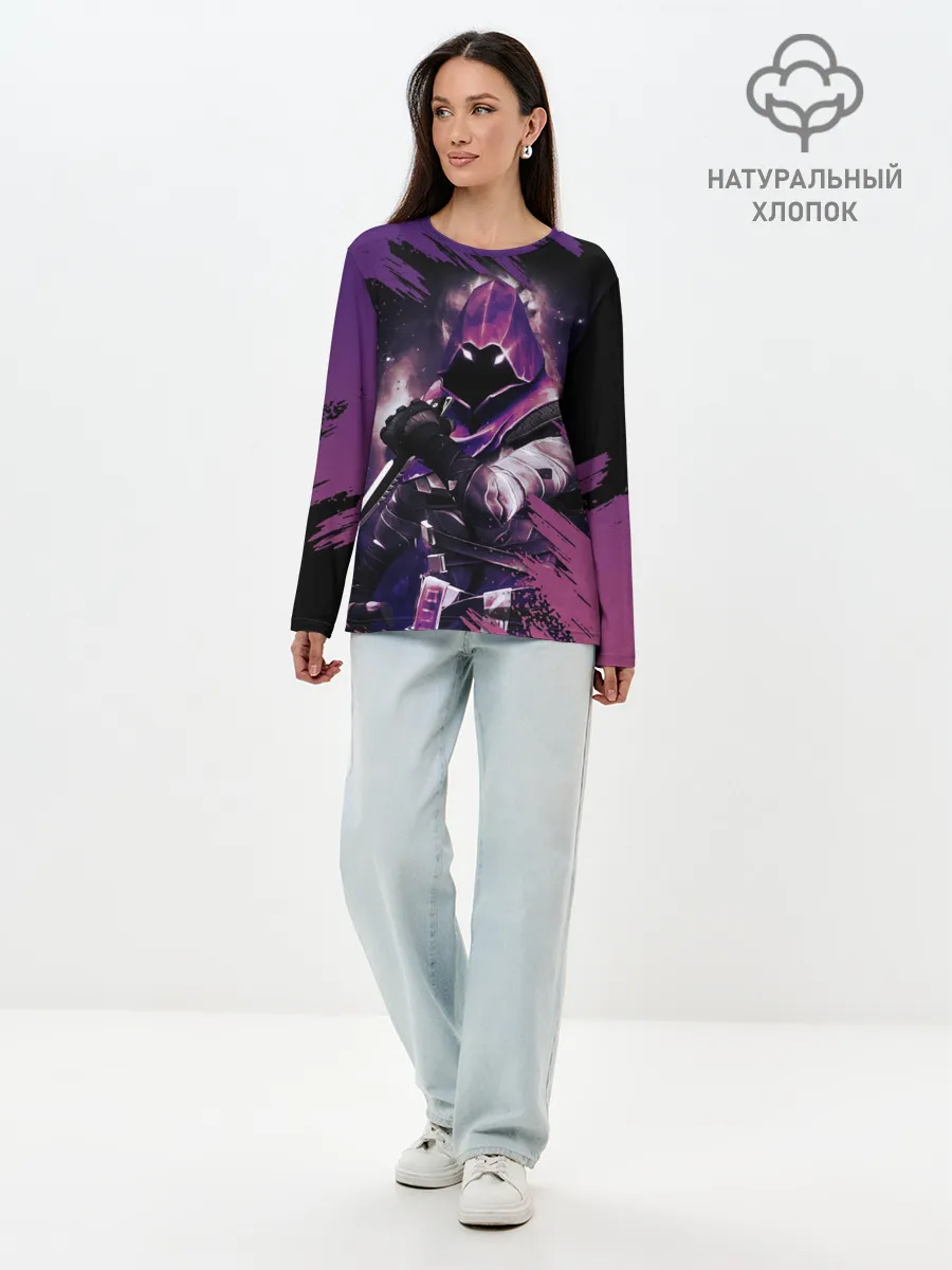 Лонгслив женский. Хлопок / VALORANT
