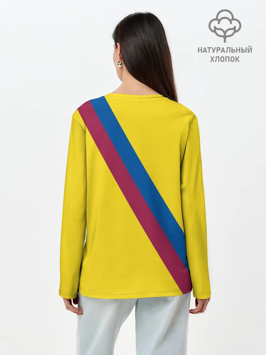 Лонгслив женский. Хлопок / BARCELONA