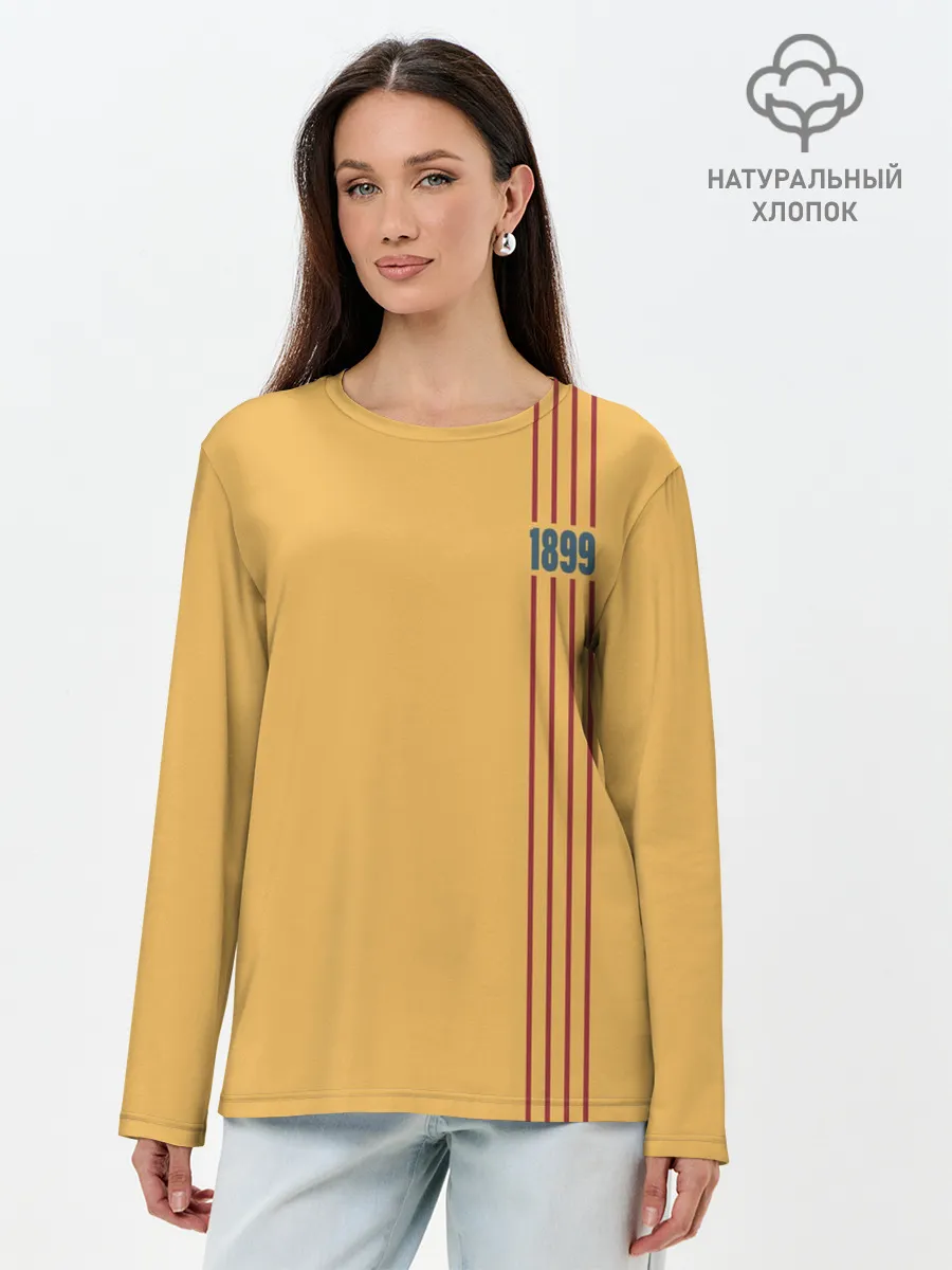 Лонгслив женский. Хлопок / BARCELONA 1899