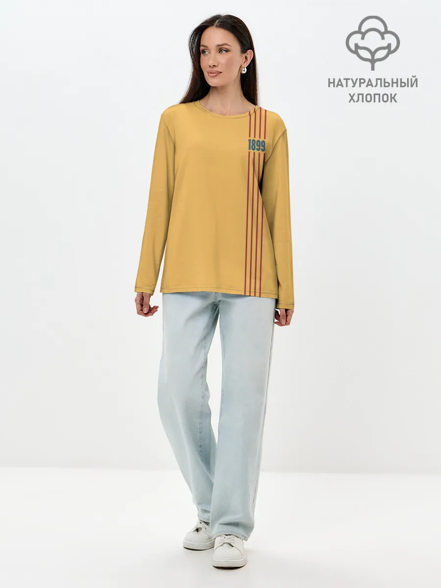 Лонгслив женский. Хлопок / BARCELONA 1899