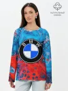 Лонгслив женский. Хлопок / BMW