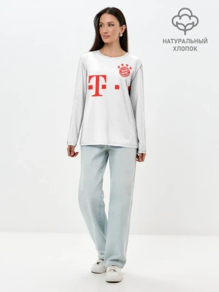 Лонгслив женский. Хлопок / FC Bayern M?nchen 20/21