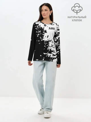 Лонгслив женский. Хлопок / Judo