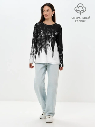 Лонгслив женский. Хлопок / LIL PEEP / ЛИЛ ПИП