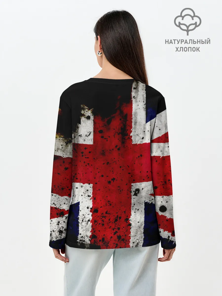 Лонгслив женский. Хлопок / Mini Cooper