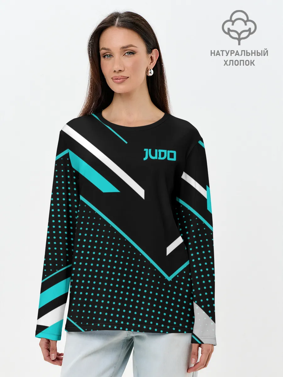 Лонгслив женский. Хлопок / Judo