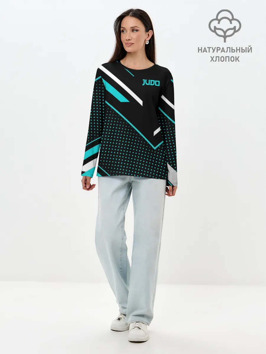 Лонгслив женский. Хлопок / Judo