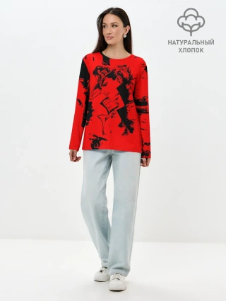 Лонгслив женский. Хлопок / JoJo Bizarre Adventure