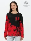 Лонгслив женский. Хлопок / HONDA / ХОНДА