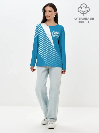 Лонгслив женский. Хлопок / СССР