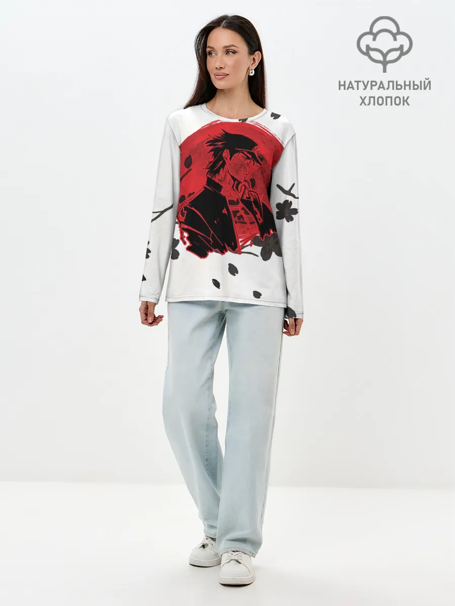 Лонгслив женский. Хлопок / JoJo Bizarre Adventure