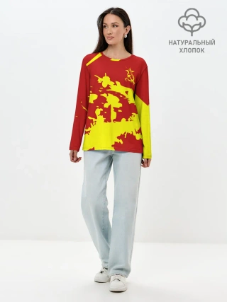 Лонгслив женский. Хлопок / CCCP