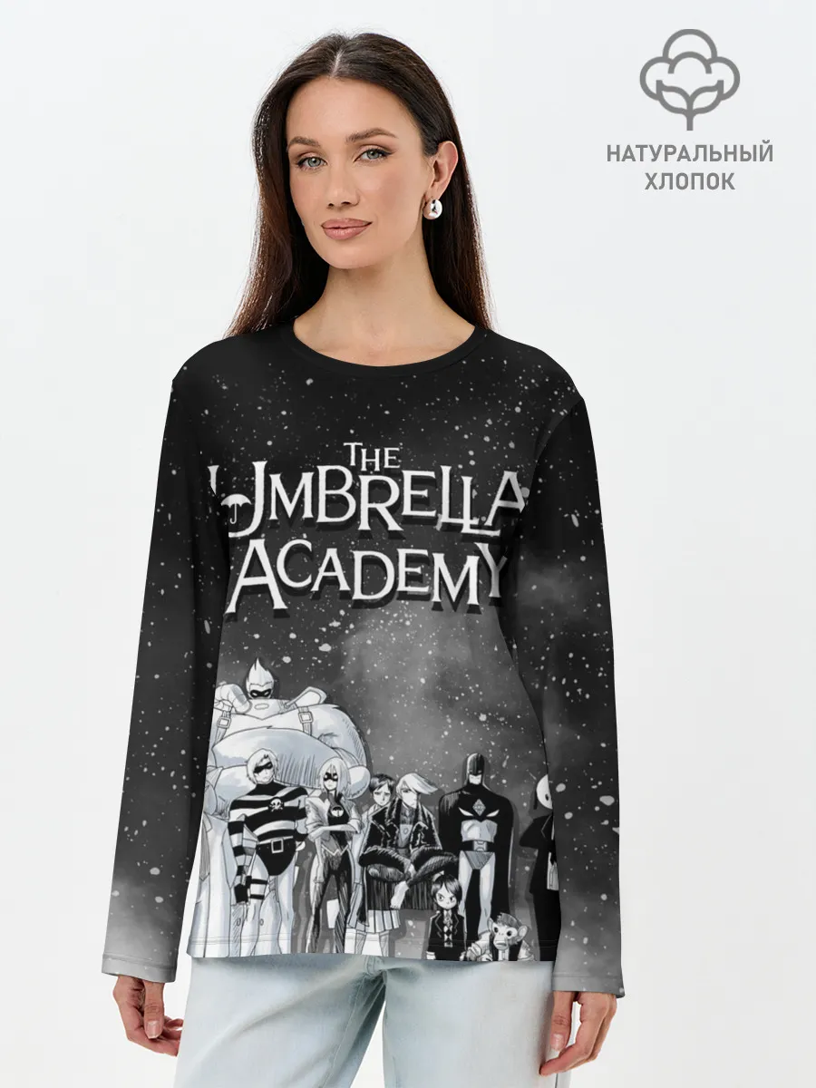 Лонгслив женский. Хлопок / The Umbrella Academy