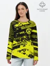 Лонгслив женский. Хлопок / Borussia Dortmund