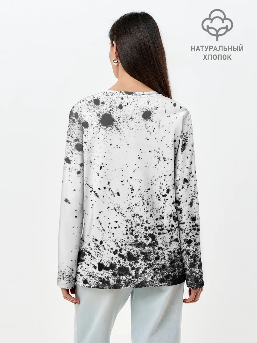 Лонгслив женский. Хлопок / JUVENTUS / ЮВЕНТУС