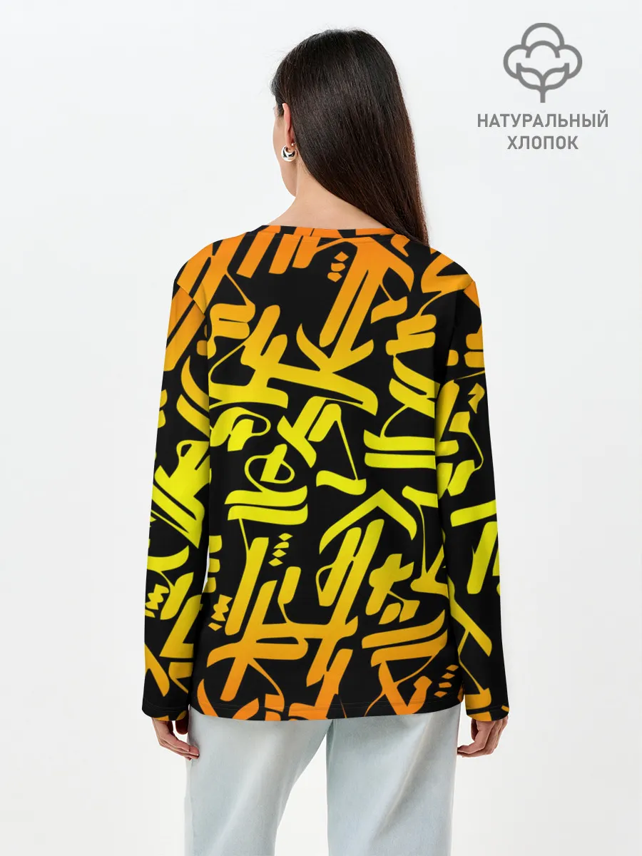 Лонгслив женский. Хлопок / FC Borussia