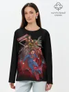 Лонгслив женский. Хлопок / Justice League