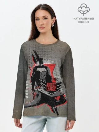 Лонгслив женский. Хлопок / Batman