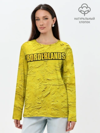 Лонгслив женский. Хлопок / Borderlands