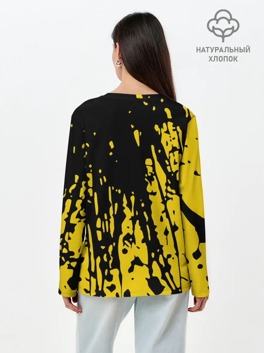 Лонгслив женский. Хлопок / Borderlands