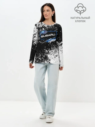 Лонгслив женский. Хлопок / SUBARU SPORT