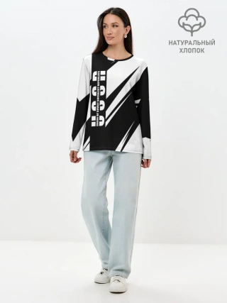 Лонгслив женский. Хлопок / СССР