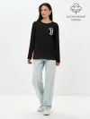 Лонгслив женский. Хлопок / JUVENTUS / ЮВЕНТУС