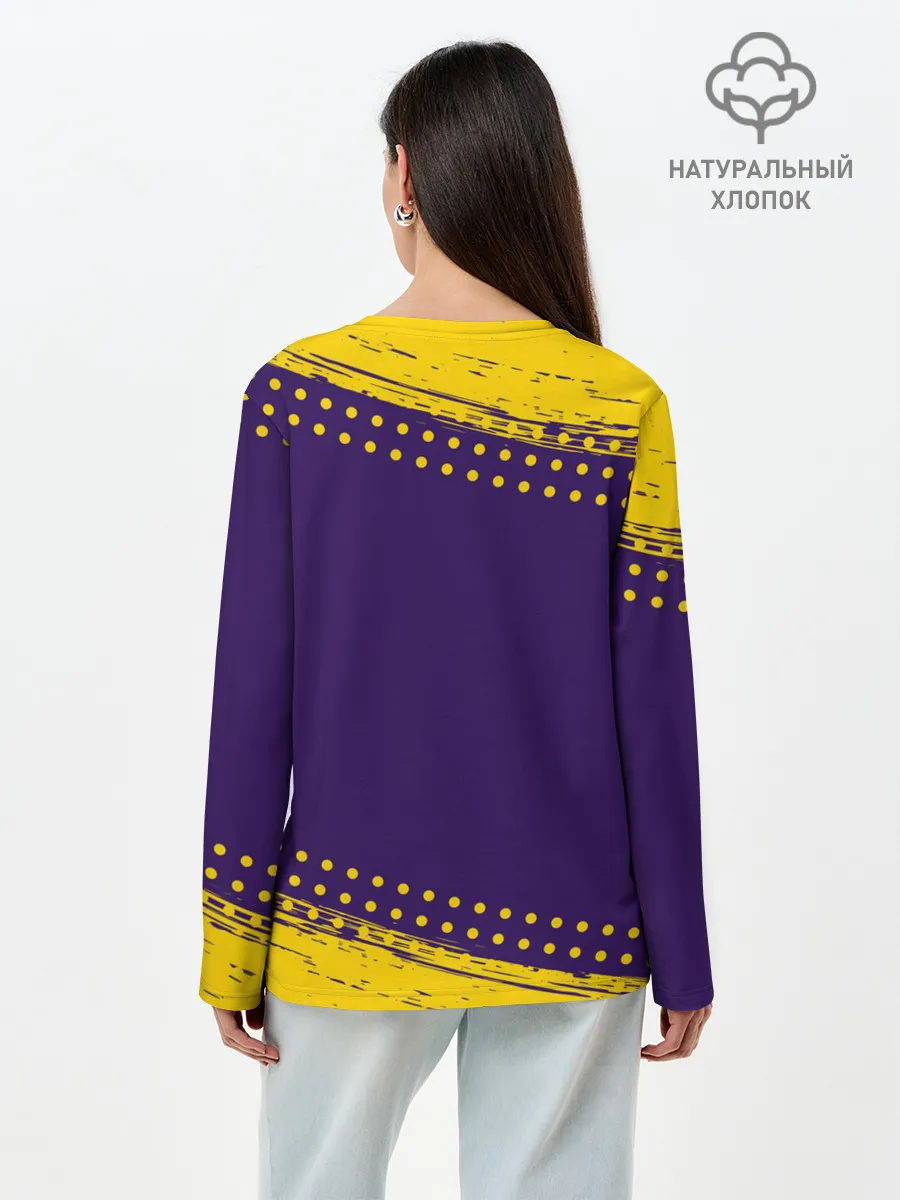 Лонгслив женский. Хлопок / JUVENTUS / ЮВЕНТУС