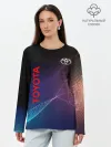 Лонгслив женский. Хлопок / TOYOTA