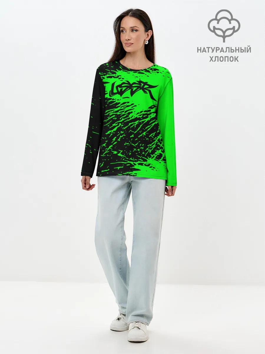 Лонгслив женский. Хлопок / СССР