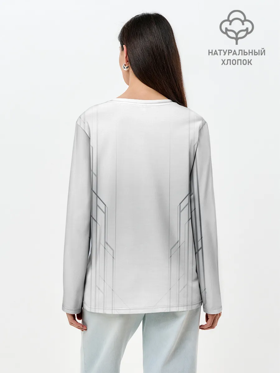 Лонгслив женский. Хлопок / AUDI