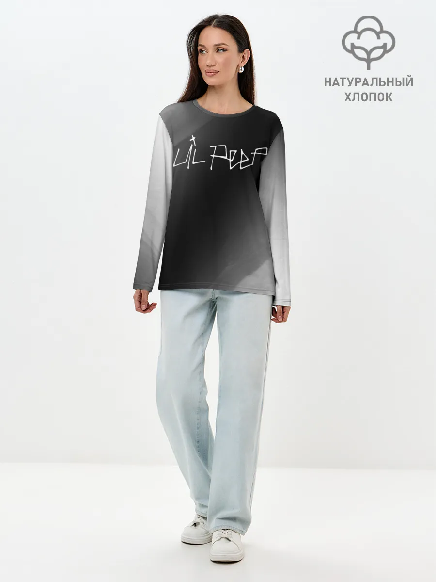 Лонгслив женский. Хлопок / LIL PEEP / ЛИЛ ПИП