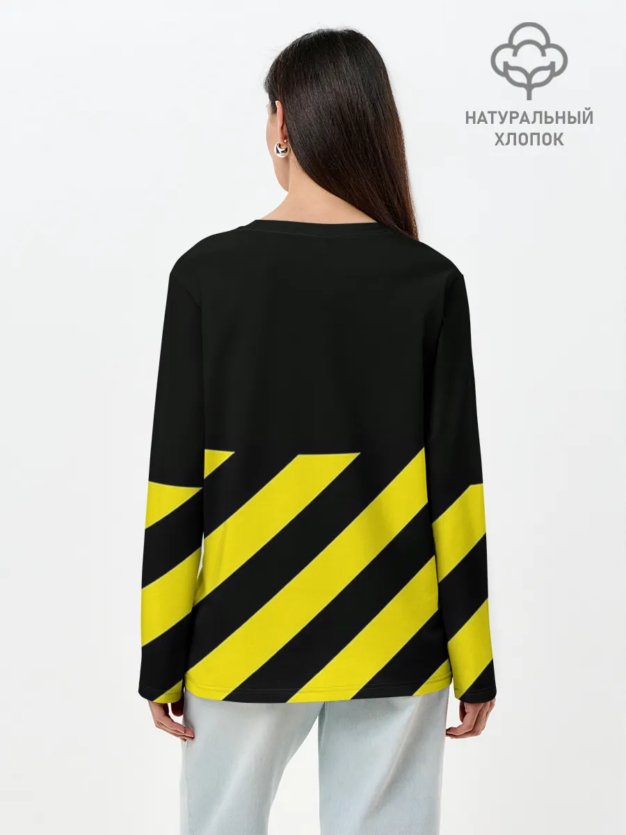 Лонгслив женский. Хлопок / Lil Peep