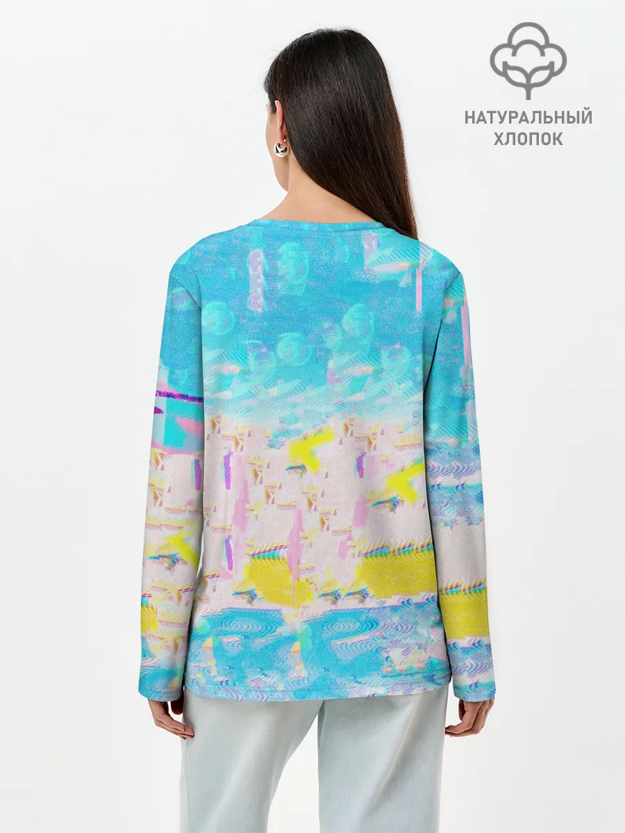 Лонгслив женский. Хлопок / Fall Guys