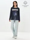 Лонгслив женский. Хлопок / Mafia