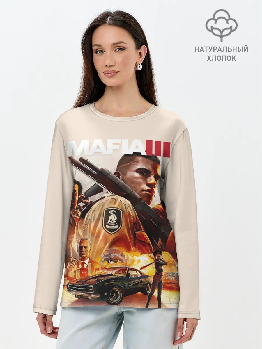 Лонгслив женский. Хлопок / Mafia 3