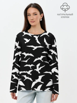 Лонгслив женский. Хлопок / Freedom | Свобода