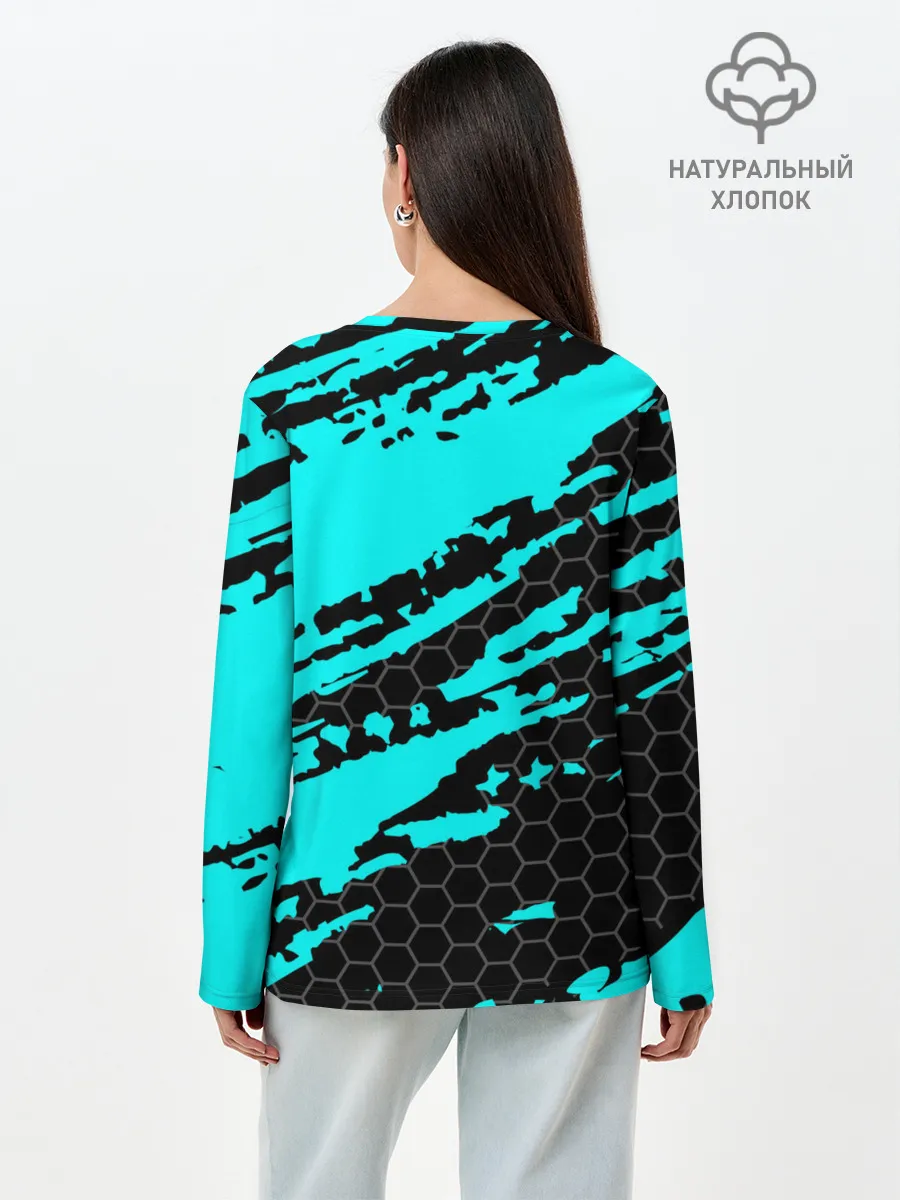 Лонгслив женский. Хлопок / WATCH DOGS