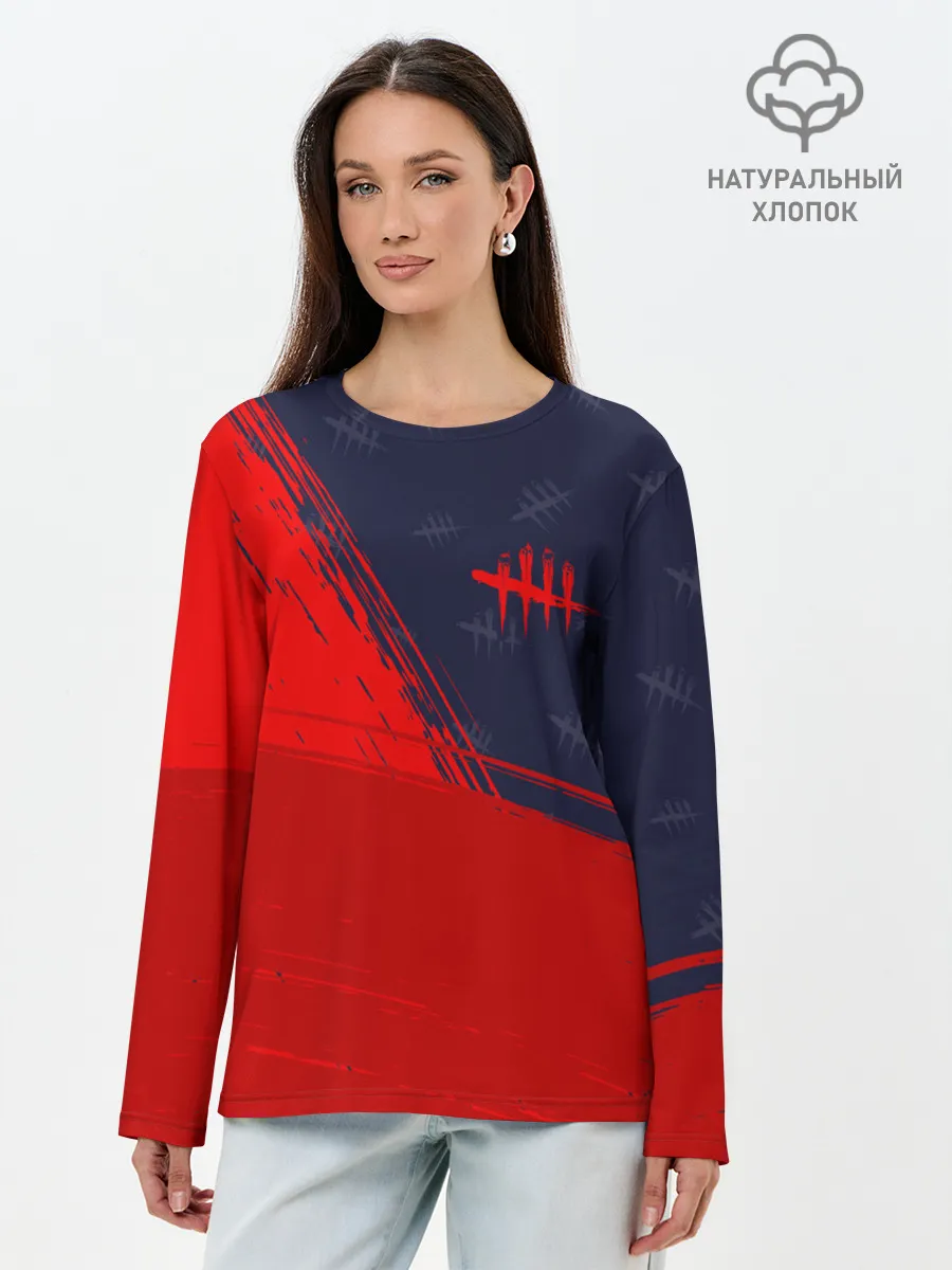 Лонгслив женский. Хлопок / DEAD BY DAYLIGHT