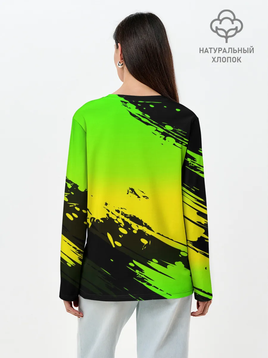 Лонгслив женский. Хлопок / WATCH DOGS