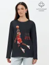 Лонгслив женский. Хлопок / MICHAEL JORDAN