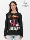 Лонгслив женский. Хлопок / MICHAEL JORDAN