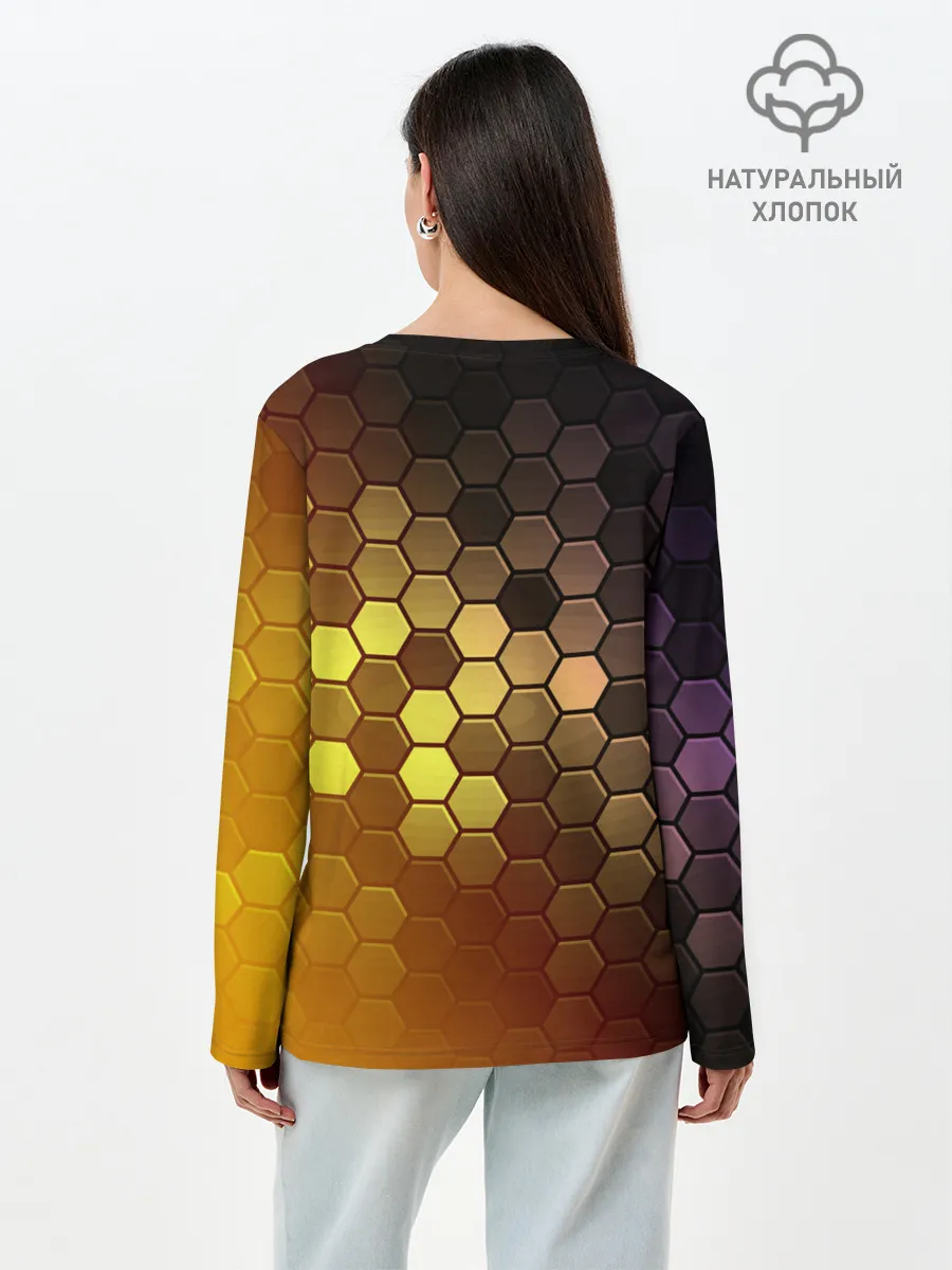 Лонгслив женский. Хлопок / CS GO | КС ГО