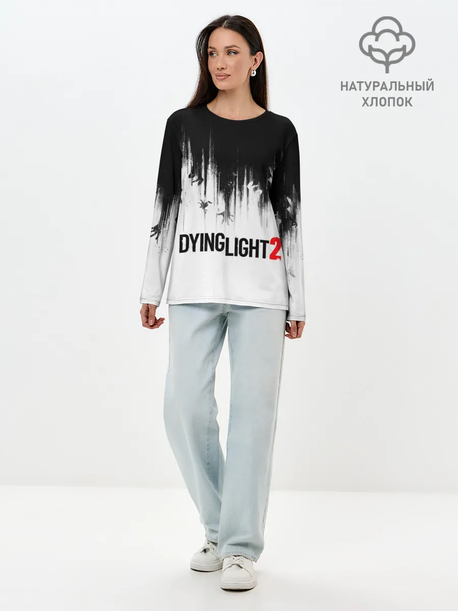 Лонгслив женский. Хлопок / Dying Light 2