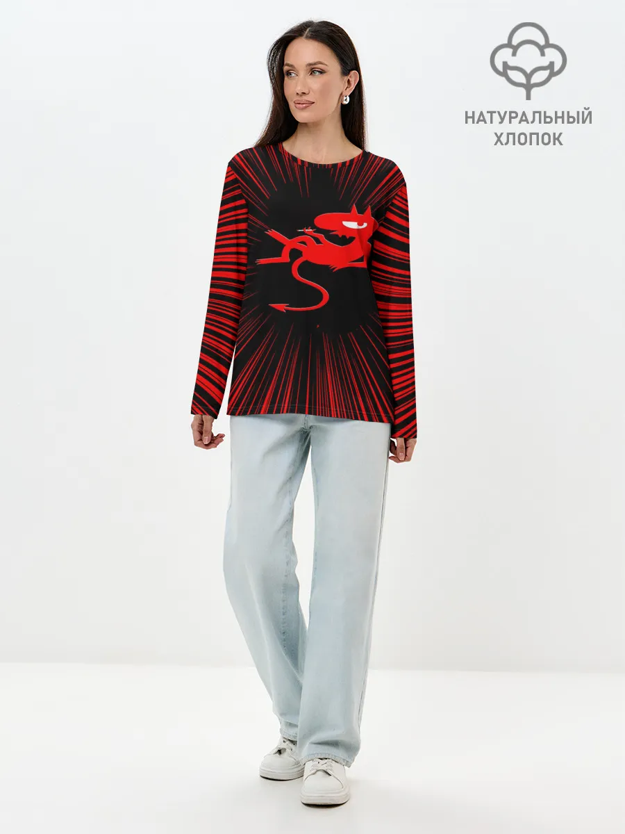 Лонгслив женский. Хлопок / Disenchantment