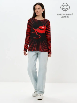 Лонгслив женский. Хлопок / Disenchantment