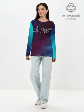 Лонгслив женский. Хлопок / LIL PEEP / ЛИЛ ПИП