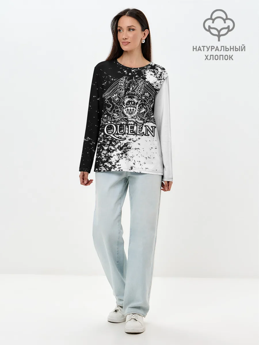 Лонгслив женский. Хлопок / Queen