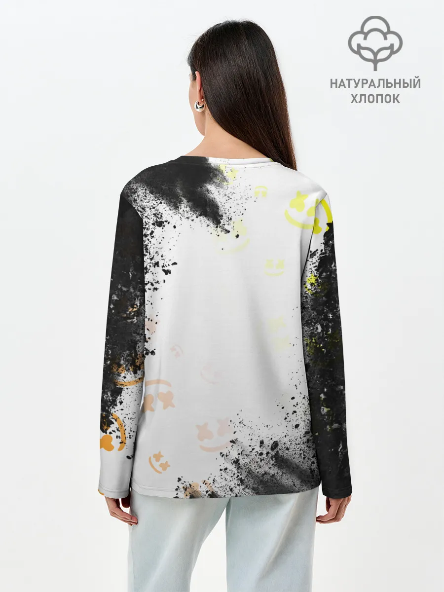Лонгслив женский. Хлопок / MARSHMELLO / МАРШМЕЛЛОУ