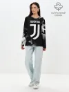 Лонгслив женский. Хлопок / JUVENTUS / ЮВЕНТУС
